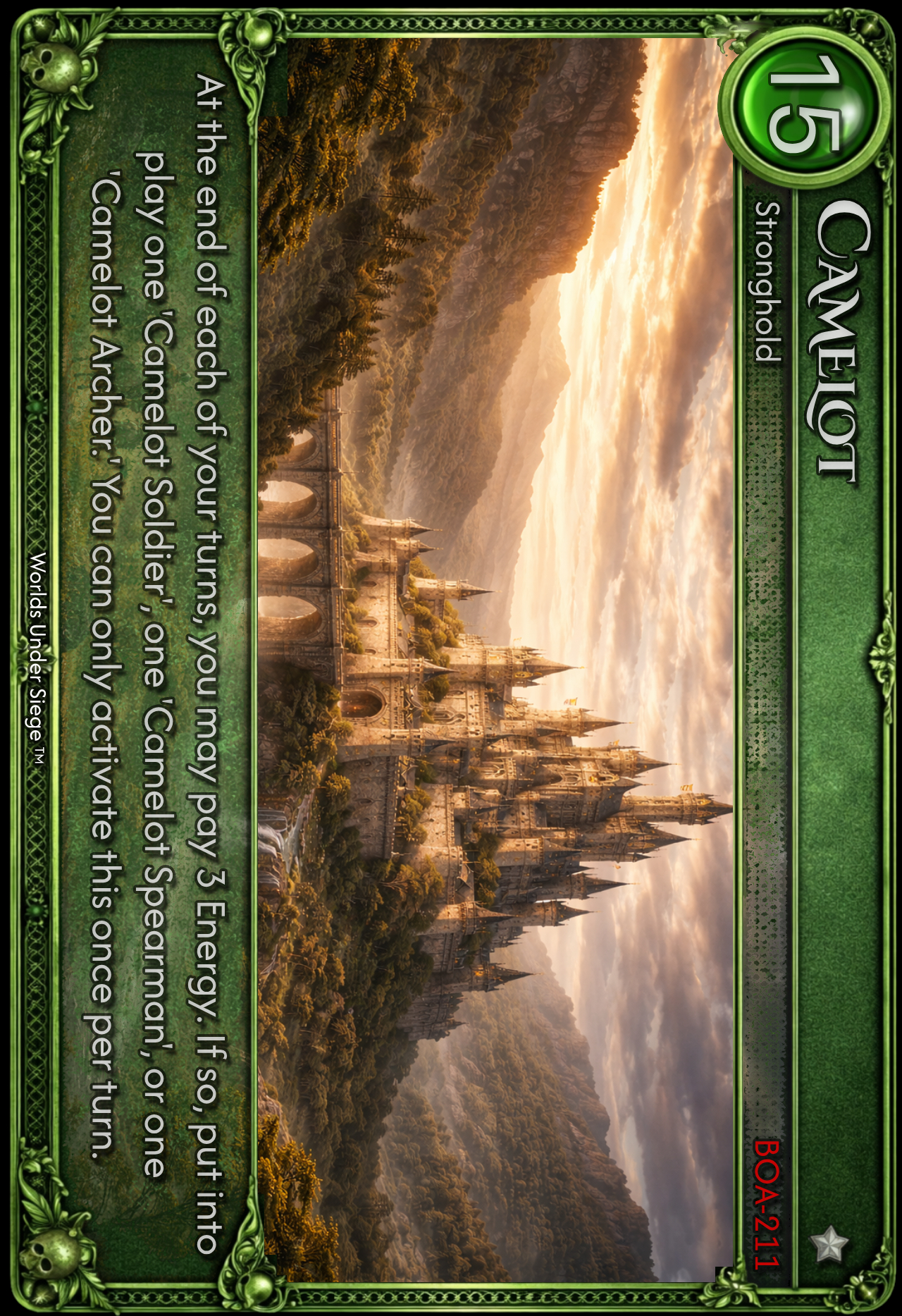 Camelot Stronghold card